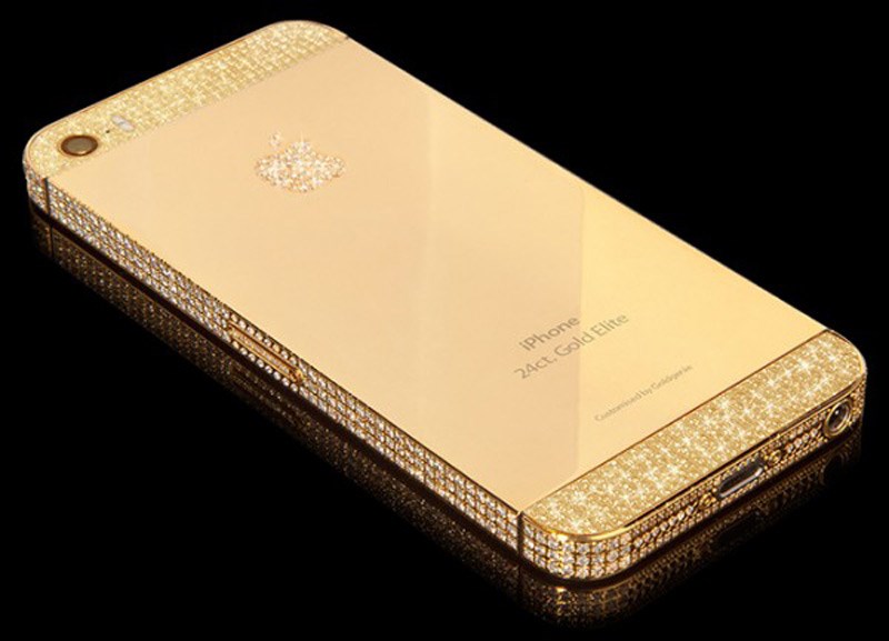Goldgenie’s 24CT gold iPhone 5.
