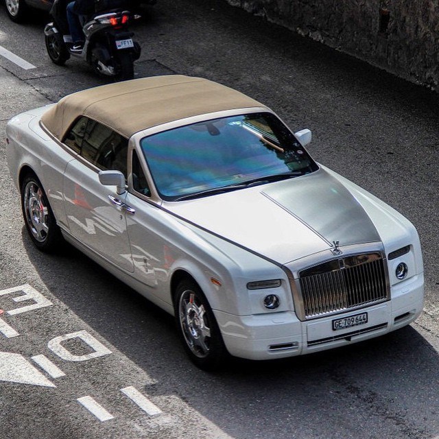 Rolls Royce Phantom Drophead Coupe.