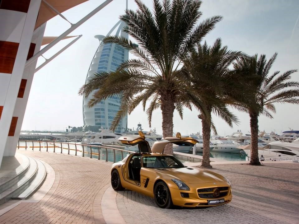 Mercedes-Benz in Dubai.