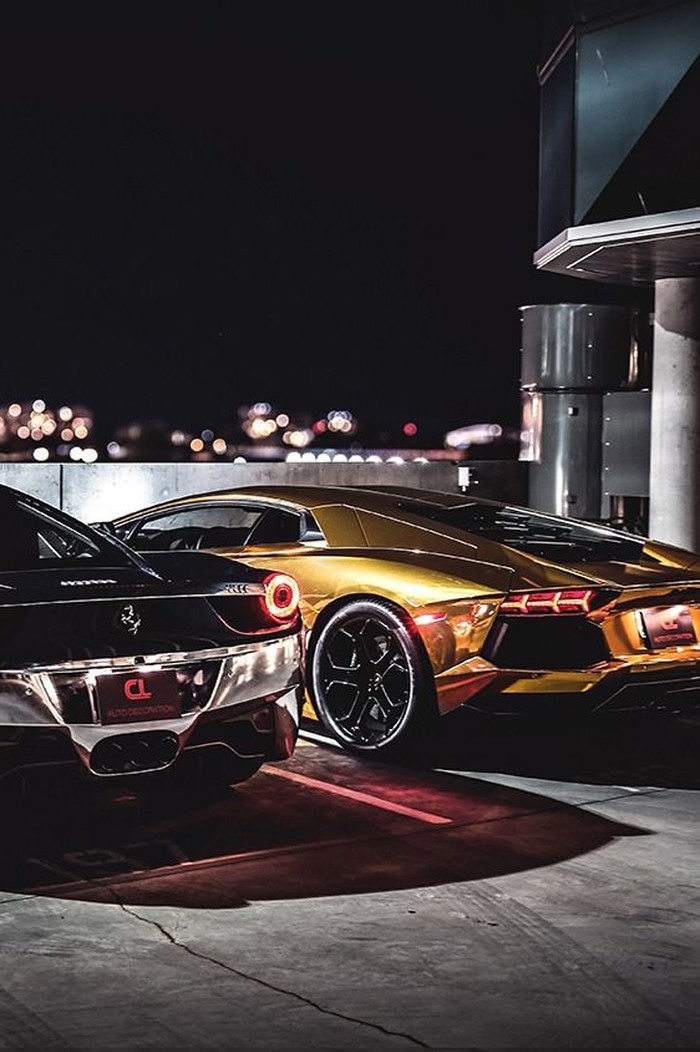 Ferrari + Lamborghini.