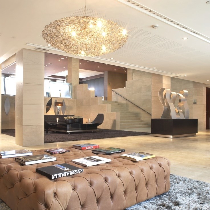 Luxurious Hotel Miramar, Barcelona.