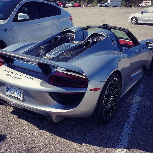 Porsche 918 Spyder.