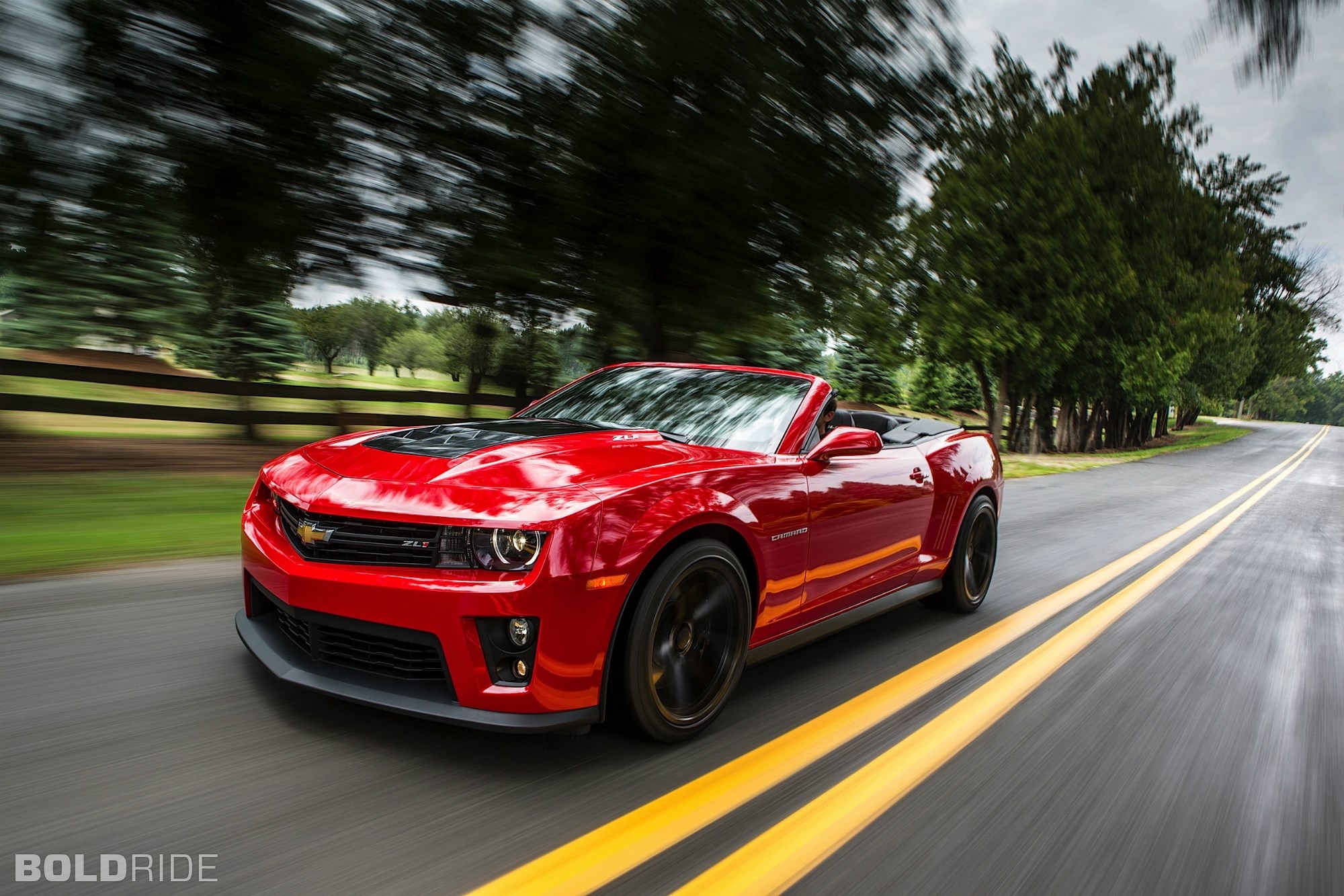 Chevrolet Camaro ZL1.