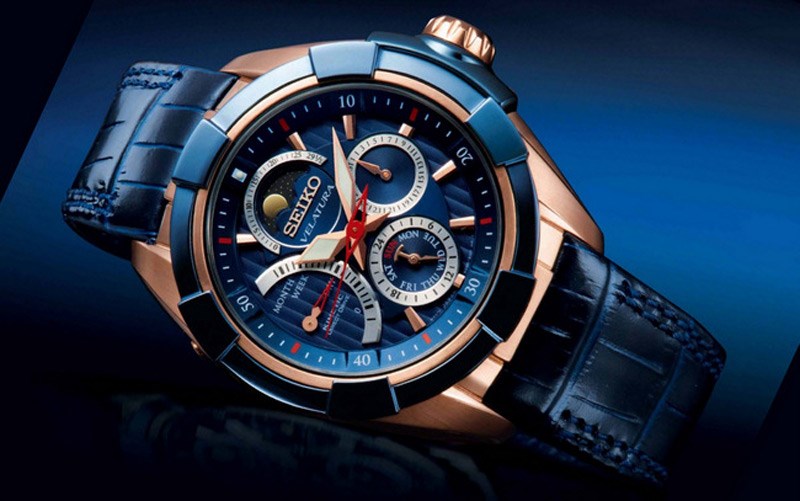 Seiko Velatura watch.