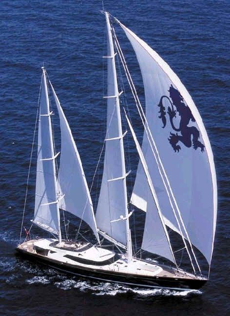 Salperton IV is a 45m luxury sailing yacht built by Fitzroy.