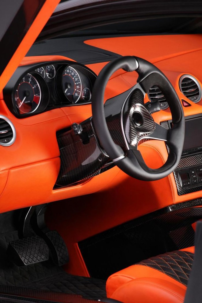 Arrinera Supercar awesome orange interior.