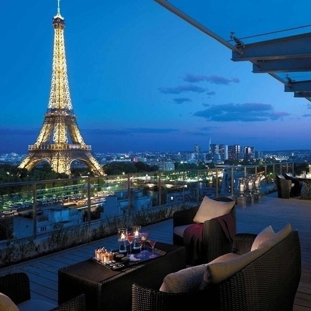 Shangri La Hotel in Paris.