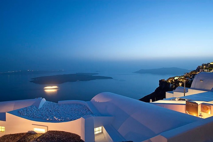 Santorini.