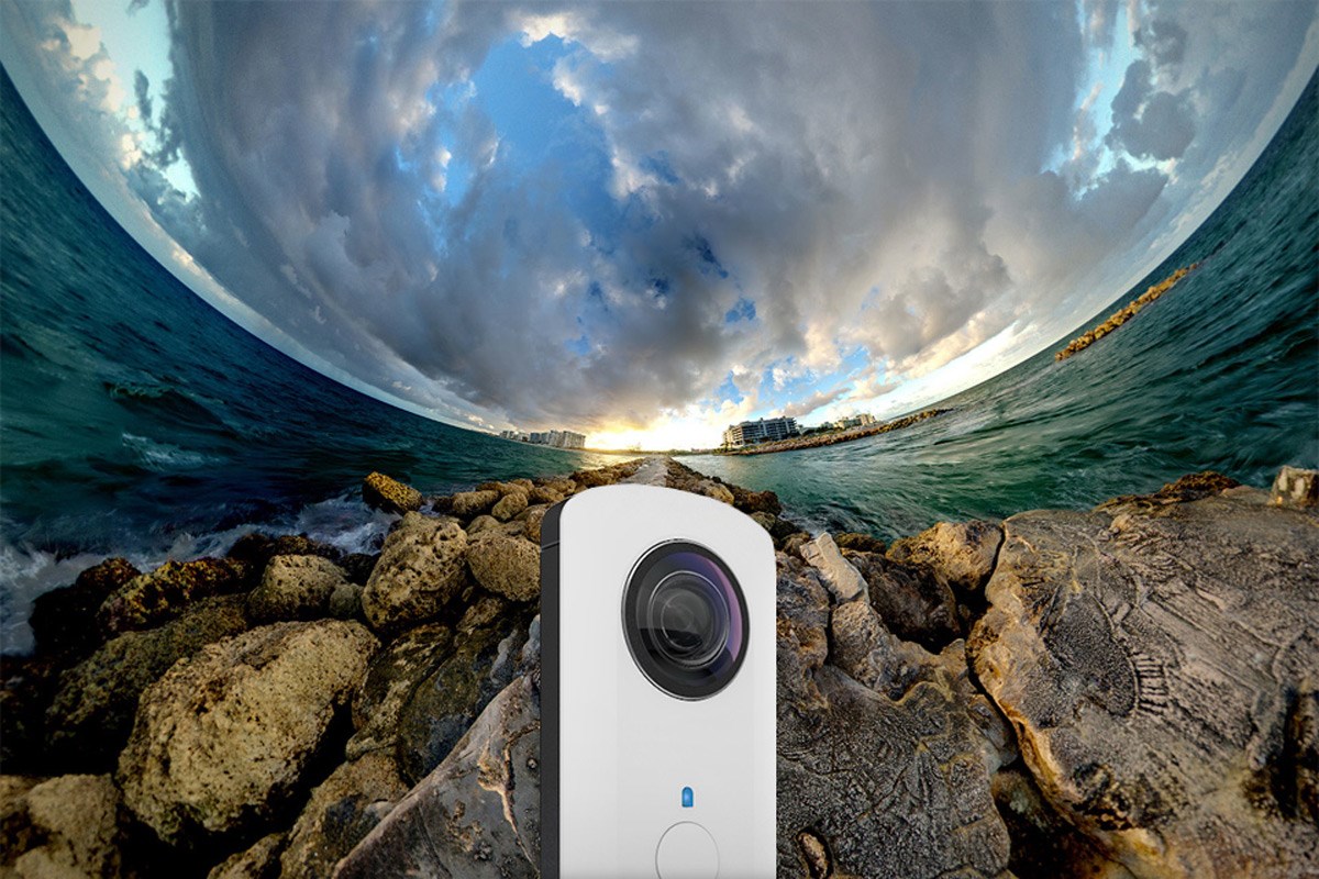 Ricoh Theta – World’s First 360-degree Camera with One Shot.