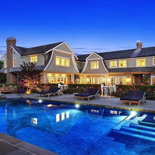 Luxurious Hamptons estate.