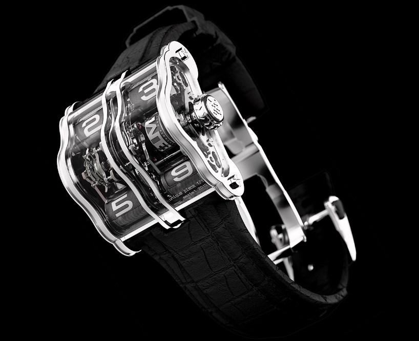 '2lmx' luxury watch by  Arnaud Tellier.
