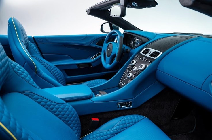 Gorgeous! Check out the Aston Martin Vanquish Volante 