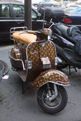 Louis Vuitton Vespa.