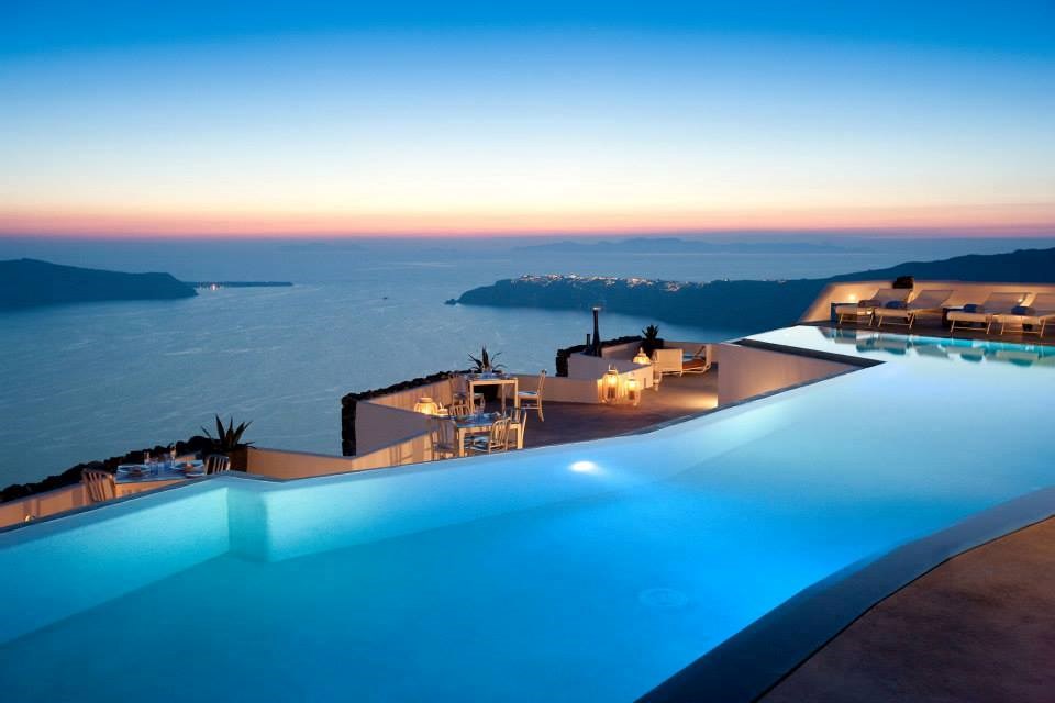 Perfect view!  Santorini, Greece.