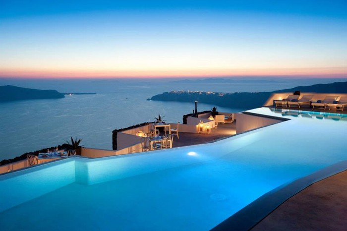 Perfect view!  Santorini, Greece.