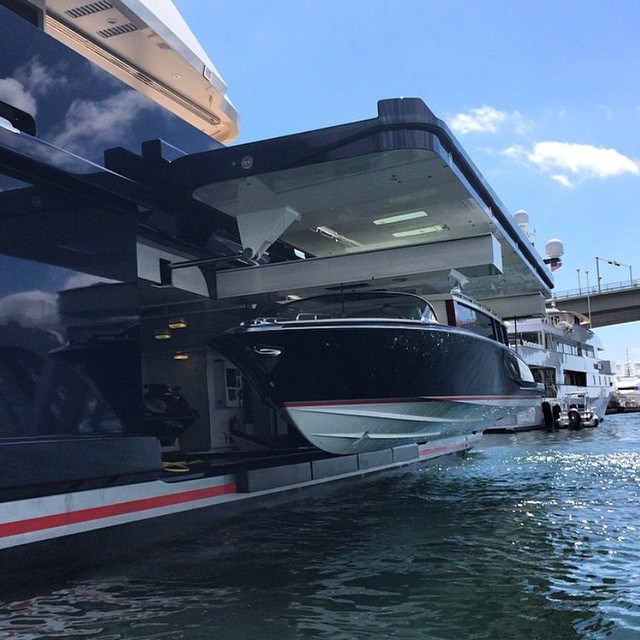 Mega Yacht 'Seven Seas'.