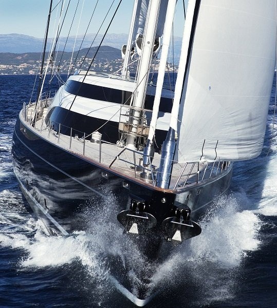 Twizzle superyacht built by Royal Huisman.