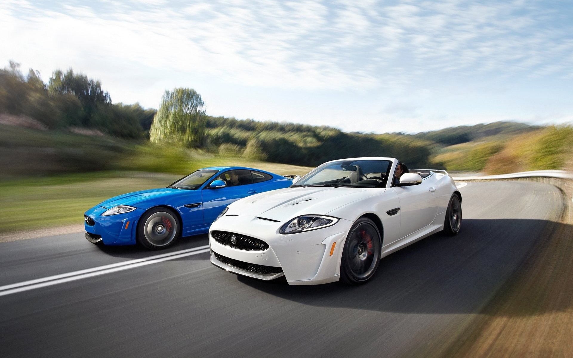 2013 Jaguar XKR-S Convertible.