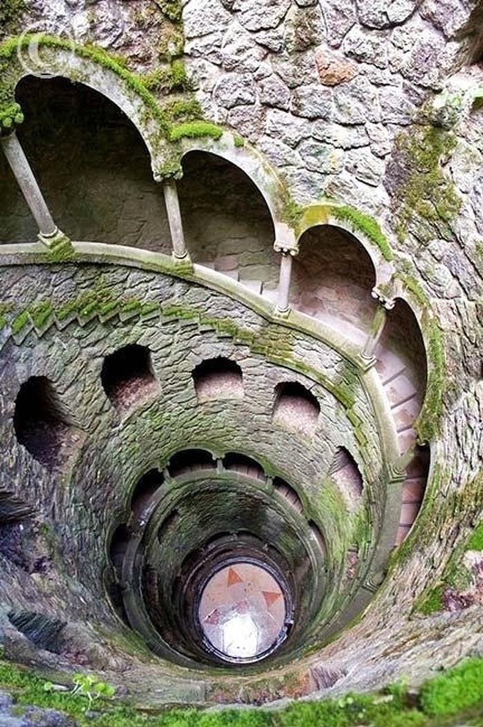 The Initiation Well in Sintra, Portugal