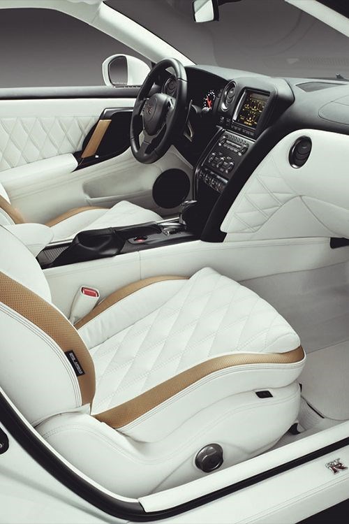 White interior.