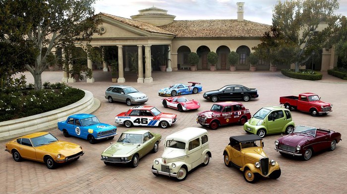 Nissan family reunion.