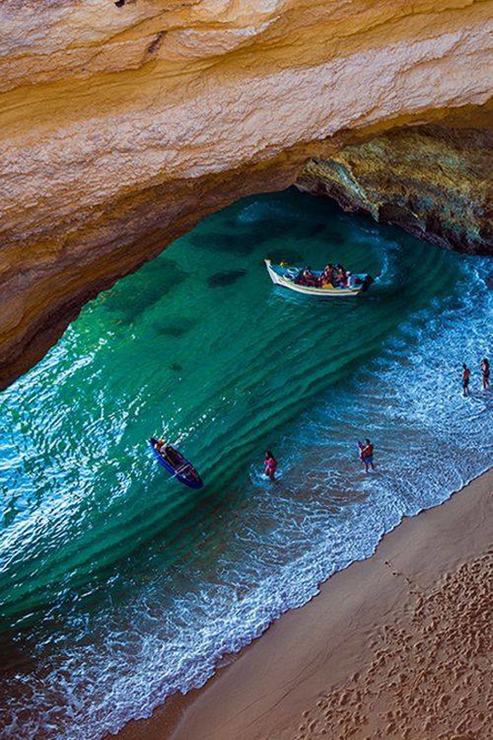 Benagil Cave, Algarve, Portugal.