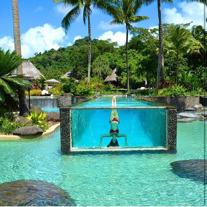 Amazing pool in Fiji.