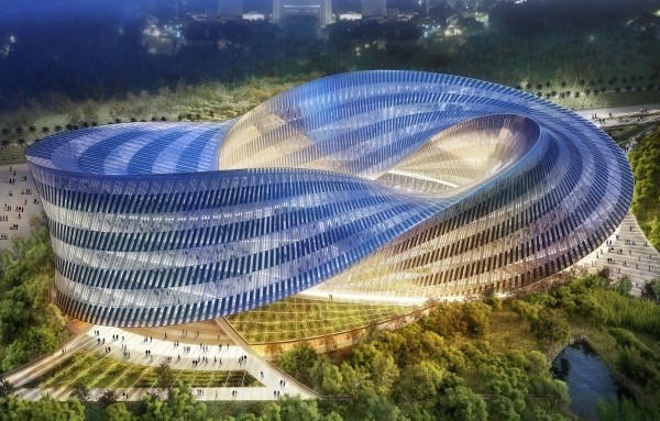 Mobius Strip Building Brings Loops And Bling To Taiwan