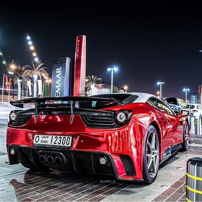 CandyCane Mansory Ferrari 458. 
