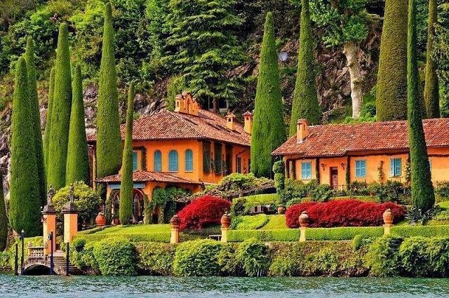 Lake Como in Italy.