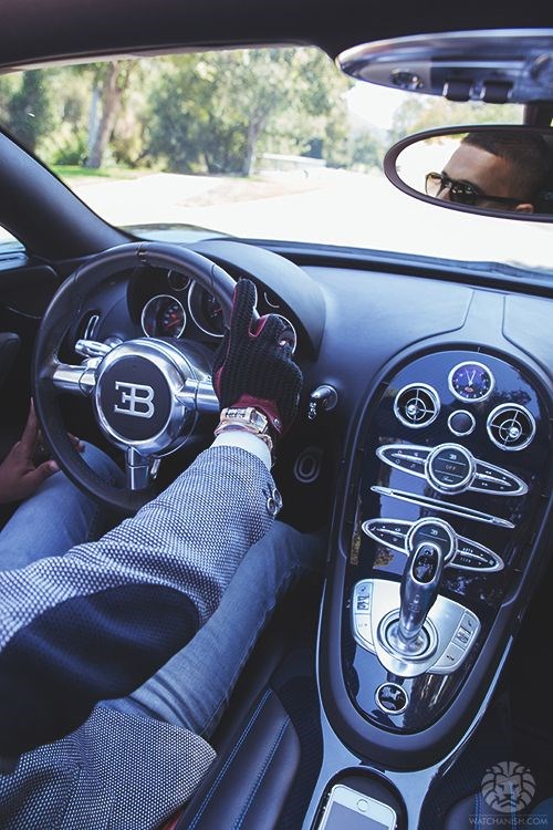 Cruisin' in Bugatti.