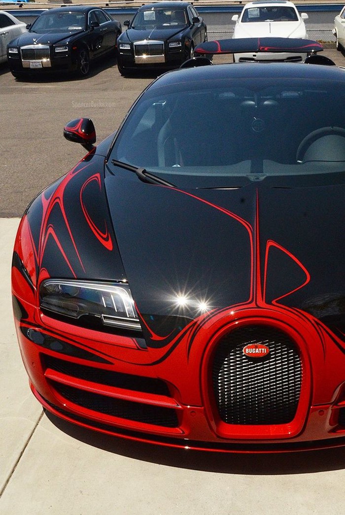 Bugatti Veyron L'Or Rouge.