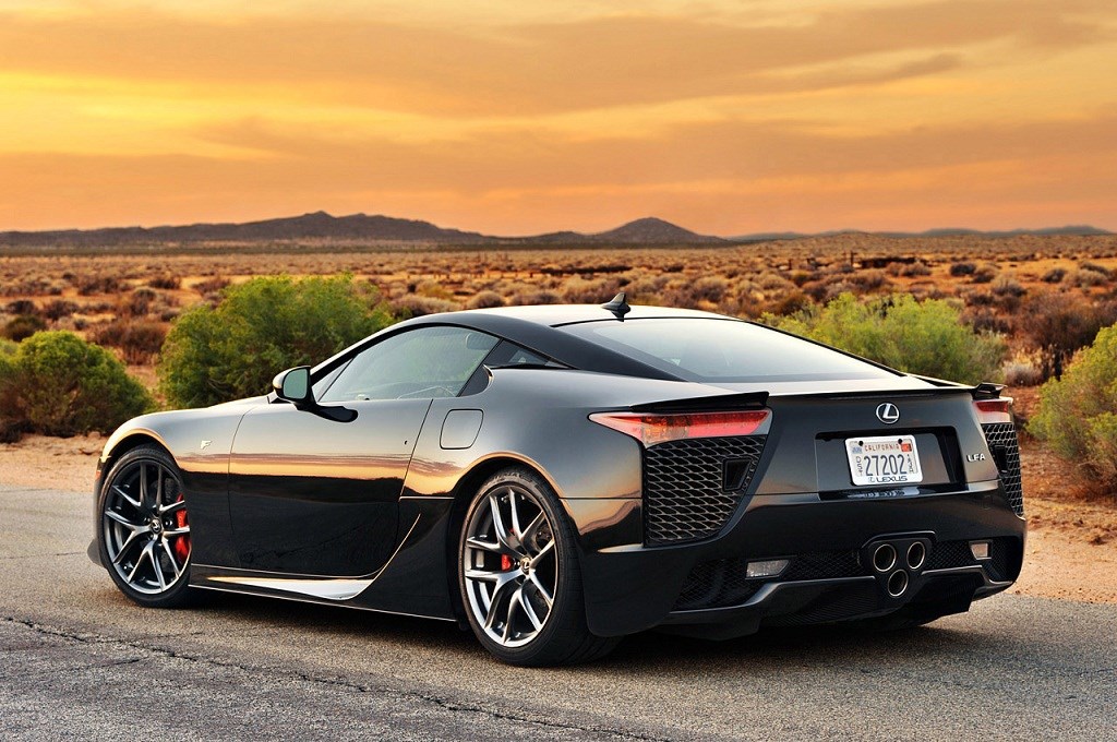 Lexus LFA Supercar.