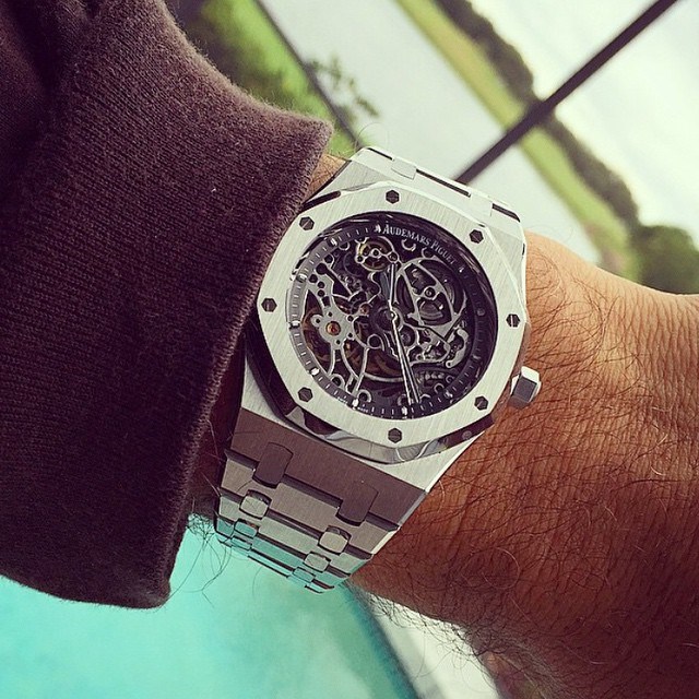 Audemars Piguet watch.