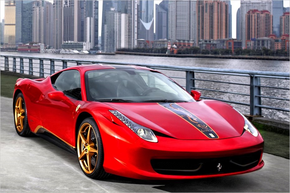 Ferrari 458 Italia Lauda Edition.