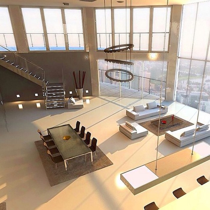 Gorgeous penthouse.