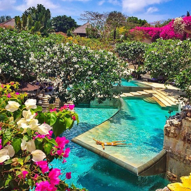 Ayana Resort in Bali, Indonesia.