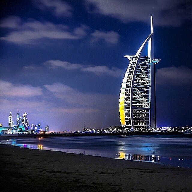 Burj Al Arab in Dubai.