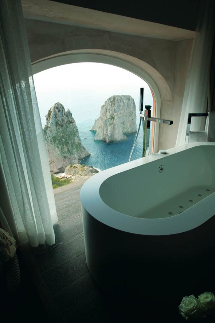 Hotel Punta Tragara in Capri, Italy.