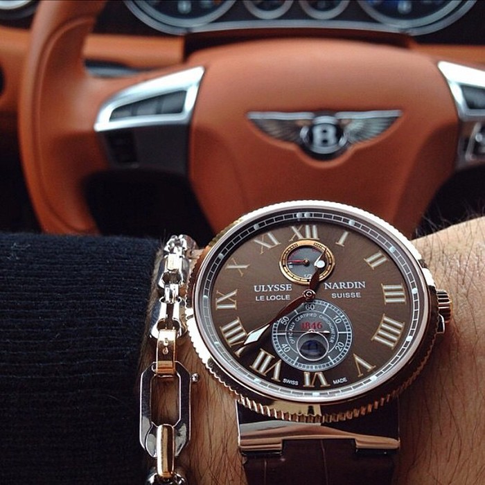 Ulysse Nardin and Bentley.