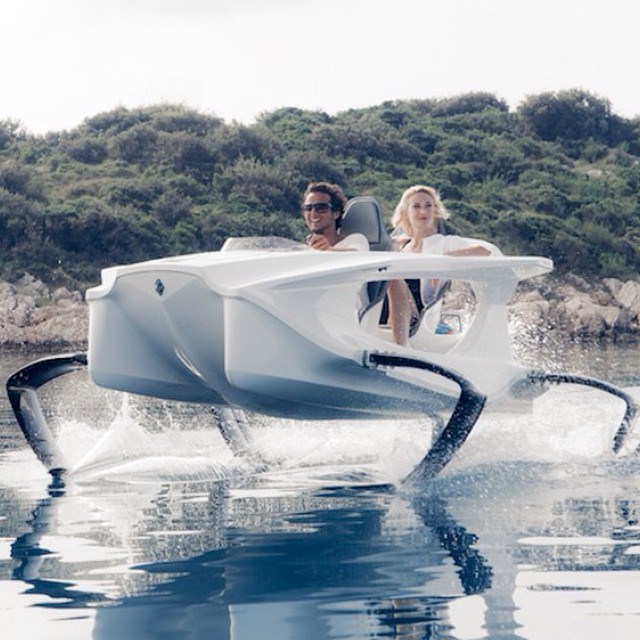 Quadrofoil unsinkable watercraft.