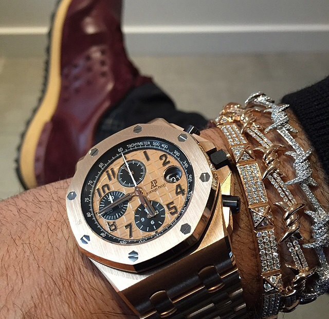 Audemars Piguet watch.