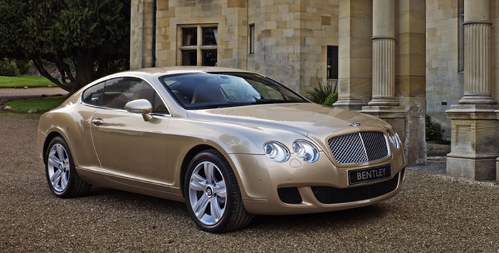 Bentley Continental GT Coupe.