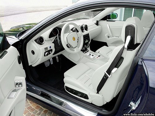 Ferrari 612 Scaglietti interior