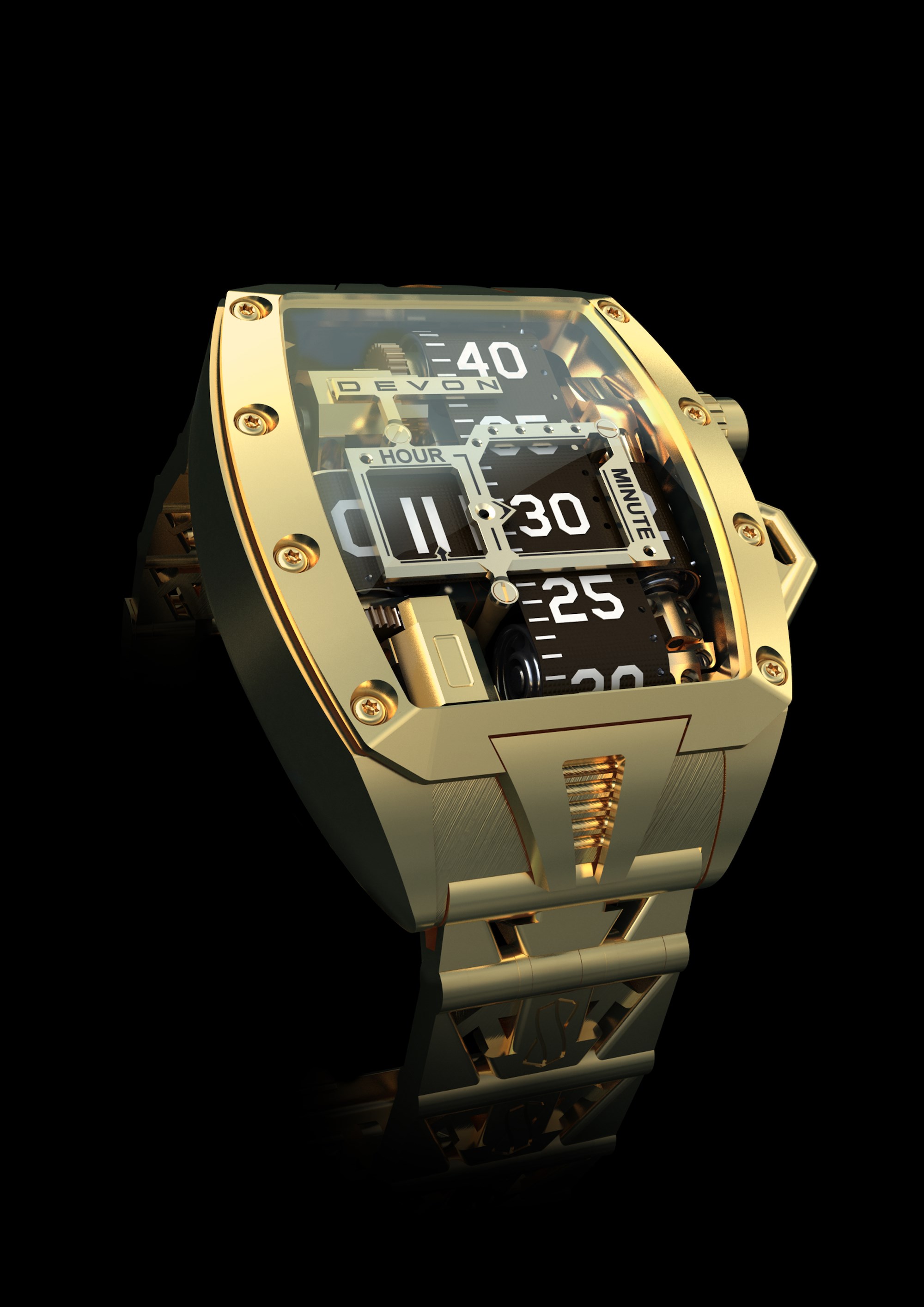 Devon Tread 2 RG timepiece.