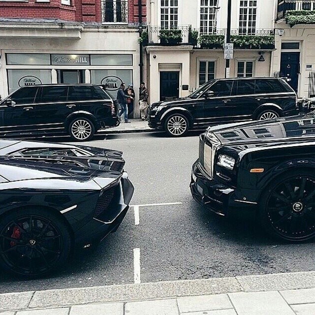  Badass rides.
