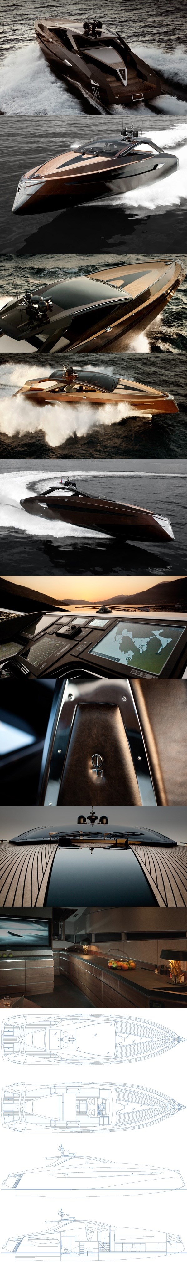 Art of Kinetik Hedonist Yacht.