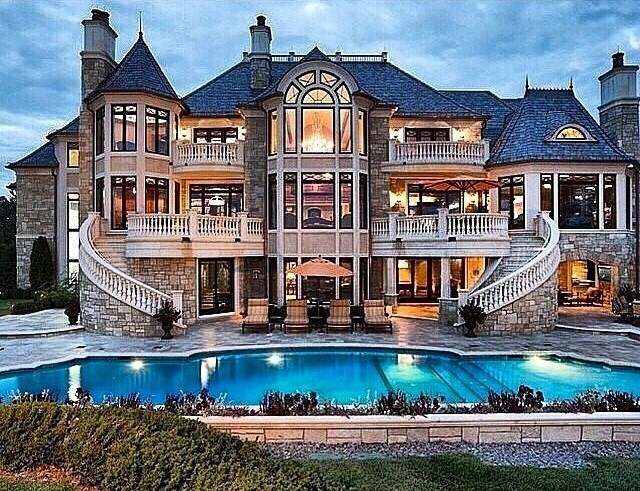 Beautiful mansion.
