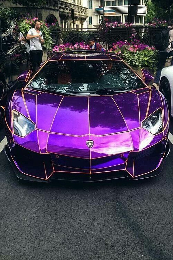 Purple.