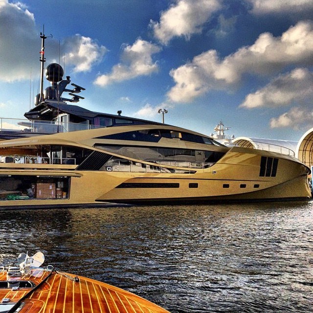 Palmer Johnson superyacht.